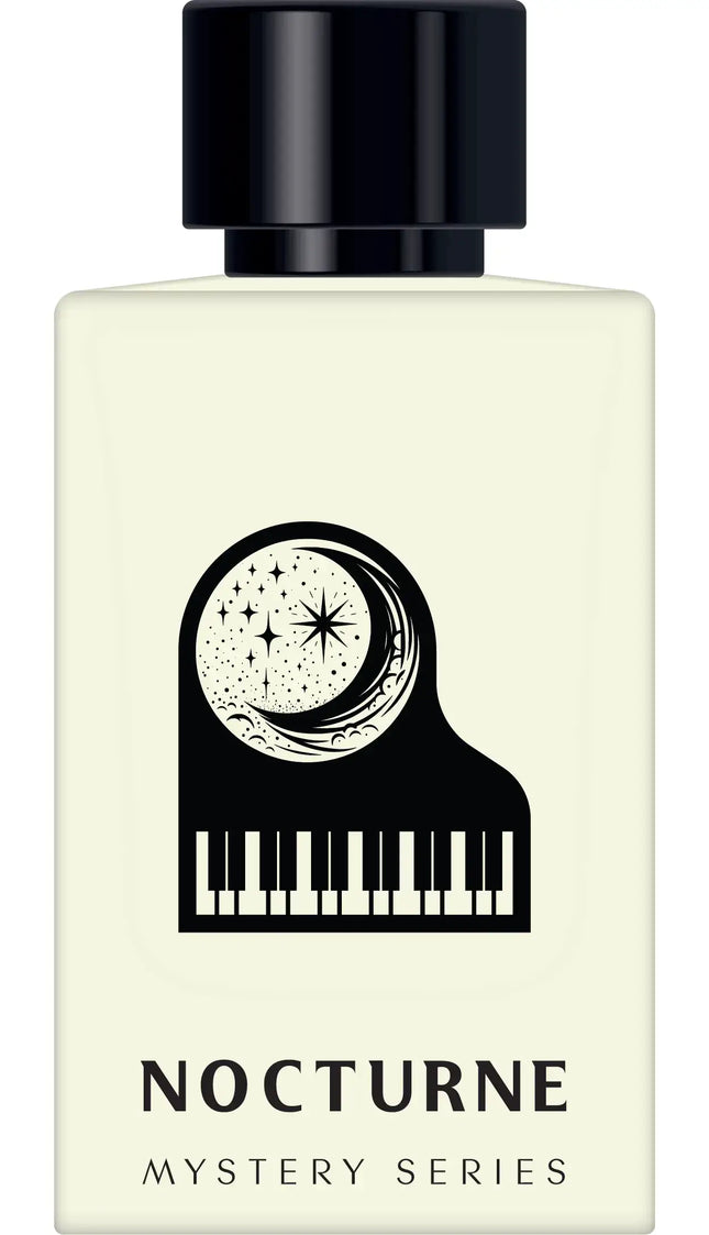 Nexpo Nocturne Extrait De Parfum 100ml bottle featuring elegant design and musical motif.