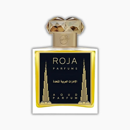 Roja Parfums Aoud United Arab Emirates 50ml bottle with luxurious design and floral essence.