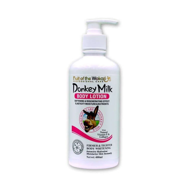 Donkey Milk Body Lotion 400ml Pink | Rafoof