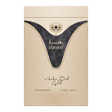 Zaharat Amber Oud Gold Eau de Parfum 100ml | Rafoof