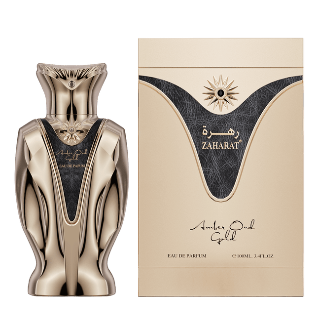 Zaharat Amber Oud Gold Eau de Parfum 100ml | Rafoof