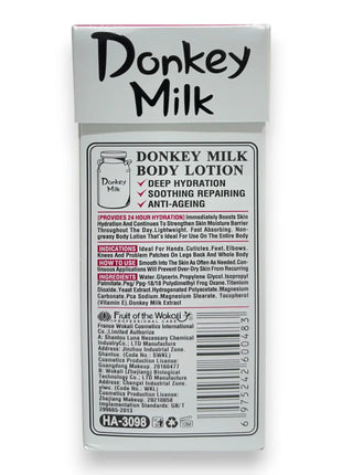 Donkey Milk Body Lotion by Wokali 400ml Pink | Rafoof