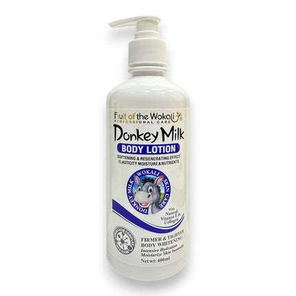 Donkey Milk Body Lotion by Wokali 400ml Blue | Rafoof
