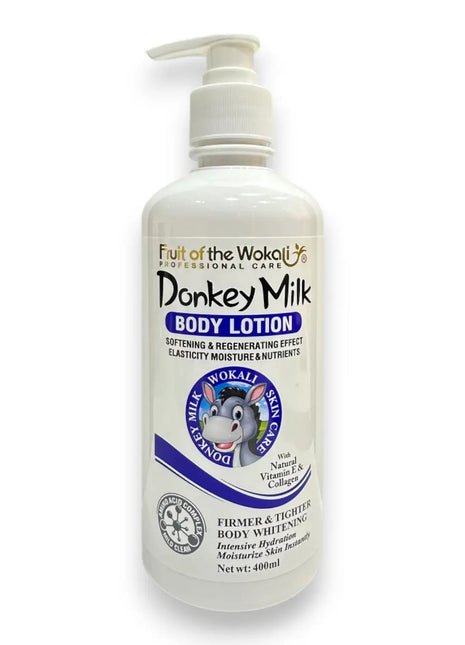 Donkey Milk Body Lotion by Wokali 400ml Blue | Rafoof