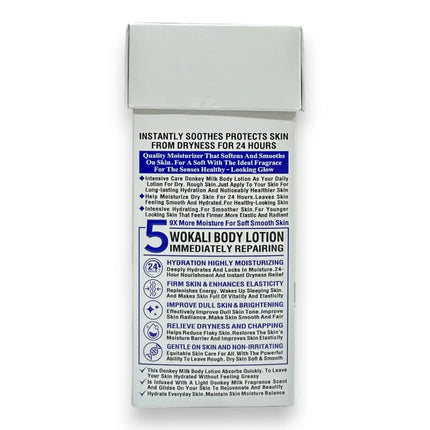Donkey Milk Body Lotion by Wokali 400ml Blue | Rafoof