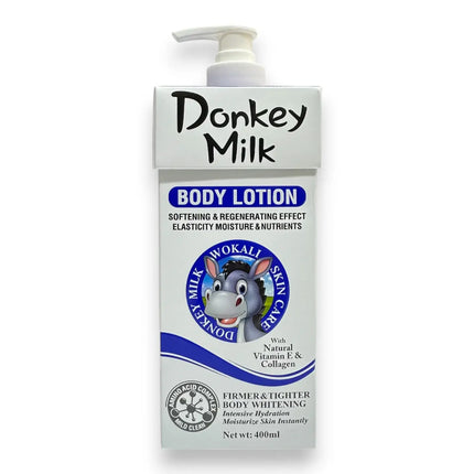Donkey Milk Body Lotion by Wokali 400ml Blue | Rafoof