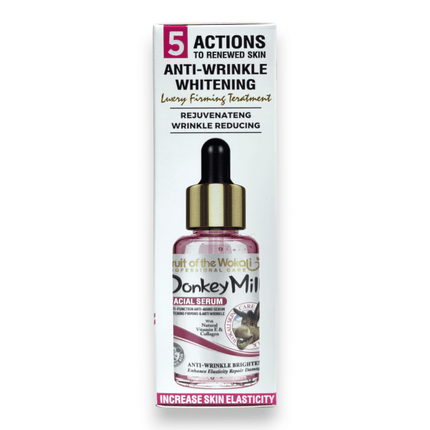 Donkey Milk Facial Serum 50ml Pink | Rafoof