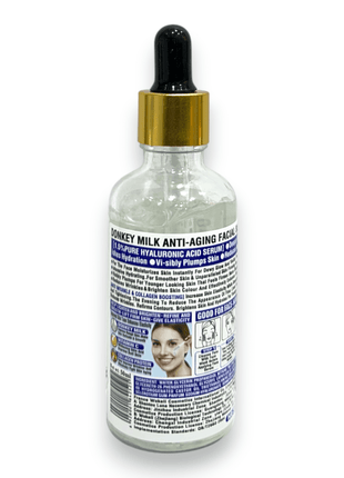 Donkey Milk Facial Serum 50ml Blue | Rafoof