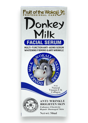 Donkey Milk Facial Serum 50ml Blue | Rafoof