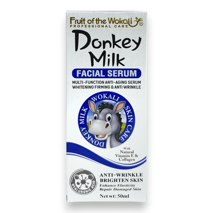 Donkey Milk Facial Serum 50ml Blue | Rafoof