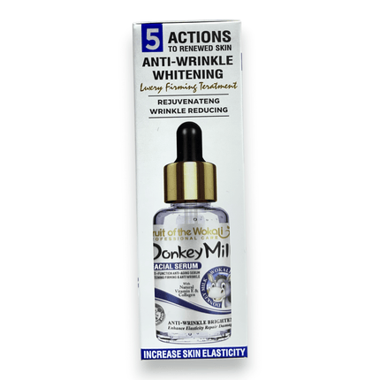 Donkey Milk Facial Serum 50ml Blue | Rafoof