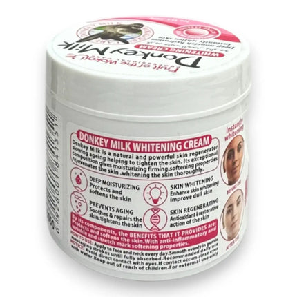 Donkey Milk Face Cream by Wokali 115g pink | Rafoof