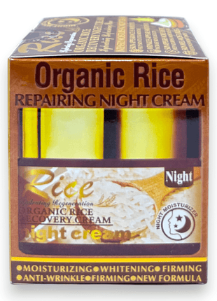 Organic Rice Recovery Night Cream 55g Moisturizer | Rafoof