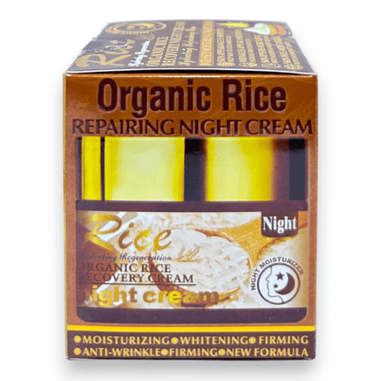 Organic Rice Recovery Night Cream 55g Moisturizer | Rafoof