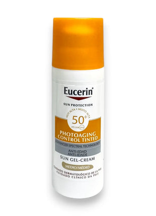 Eucerin Photoaging Control Tinted Sun Gel Cream 50ml | Rafoof
