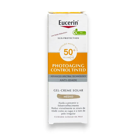 Eucerin Photoaging Control Tinted Sun Gel Cream 50ml | Rafoof