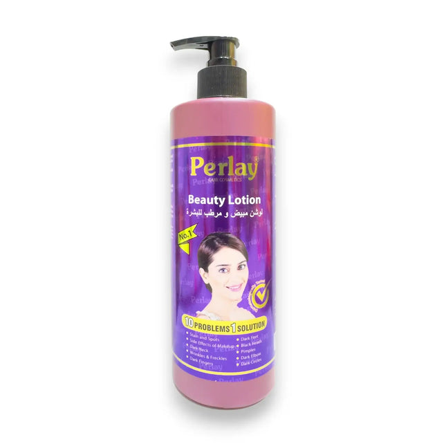 Perlay Beauty Lotion for Face and Body Care 550ml | Rafoof