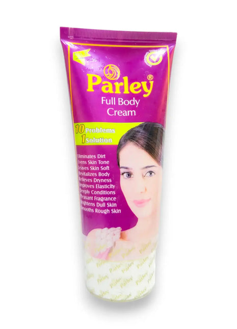 Parley Full Body Cream for Daily Skin Care 170g tube featuring nourishing ingredients for smooth, hydrated skin.
