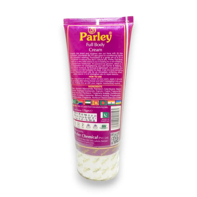 Parley Full Body Cream for Daily Skin Care 170g | Rafoof