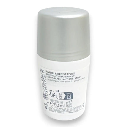 Vichy Invisible Resist Dermo Deodorant Roll On 50ml | Rafoof