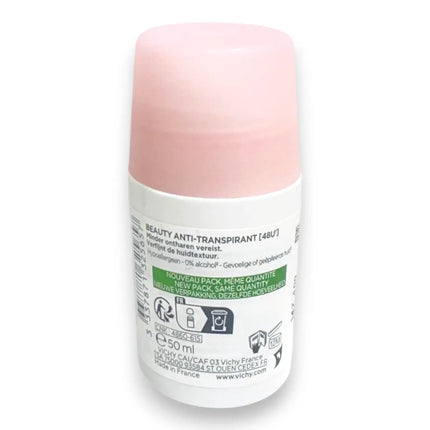 Vichy Beauty Anti Perspirant Deodorant Roll On 50ml | Rafoof