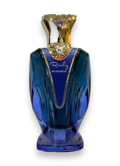 Zaharat Revelry Eau de Parfum 100ml in an elegant blue bottle with golden details