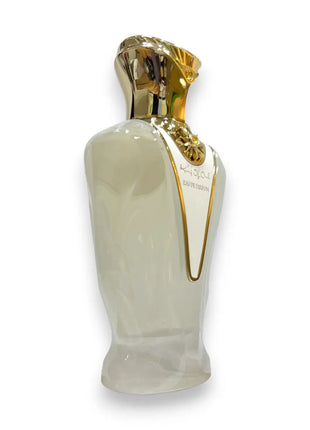 Zaharat King Of Oud Eau de Parfum 100ml bottle with elegant gold accents and a luxurious design.