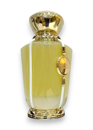 Zaharat Desert Rose Eau de Parfum 100ml bottle with elegant golden accents and unique design.