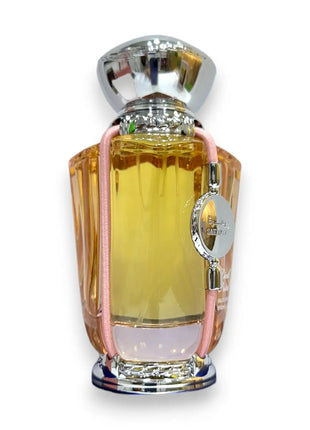 Zaharat Pink Petal Eau de Parfum 100ml in an elegant glass bottle with a pink detail on the neck.