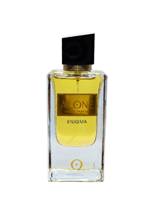 Alone Enigma Eau De Parfum 60ml bottle showcasing its elegant design and captivating fragrance.