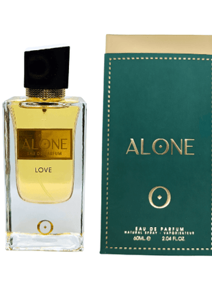 Alone Love Eau De Parfum 60ml bottle and box, designed for a sophisticated aromatic experience.