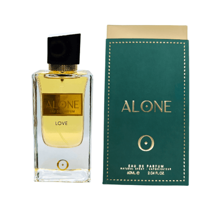 Alone Love Eau De Parfum 60ml bottle and box, designed for a sophisticated aromatic experience.