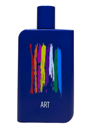 Art Samam Unisex Eau De Parfum 100ml bottle with vibrant colors and artistic design