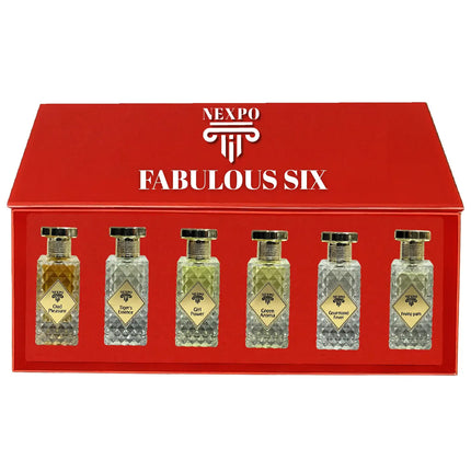 Nexpo Fabulous Six Extrait De Parfum Set 6 x 50ml | Rafoof