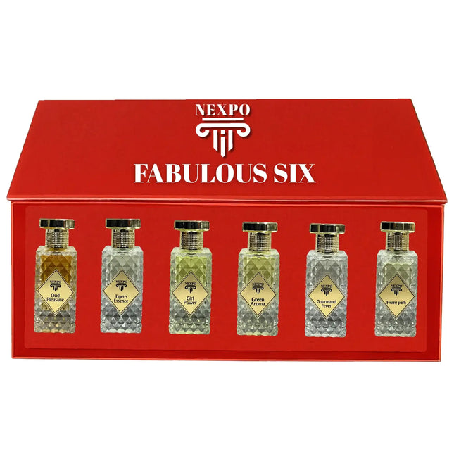 Nexpo Fabulous Six Extrait De Parfum Set 6 x 50ml | Rafoof