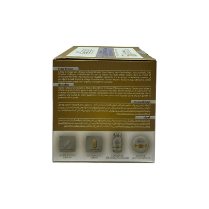 Biocos Collagen 5 in 1 Beauty Cream Pack product information and usage instructions.