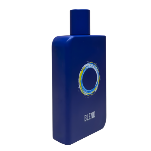 Blend Samam Unisex Eau De Parfum 100ml bottle featuring a blue design and circular logo.