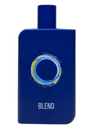 Blend Samam Unisex Eau De Parfum 100ml bottle in blue with a modern design.