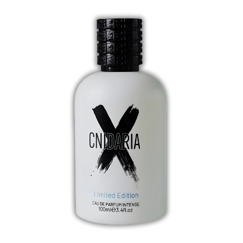 Cnidaria X Limited Edition Samam Eau De Parfum 100ml bottle featuring a minimalist design.