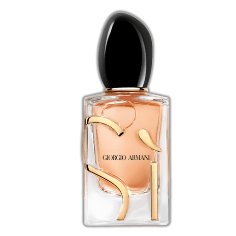 Giorgio Armani Sì Eau De Parfum 100ml bottle showcasing elegance and strength with a chypre fragrance.