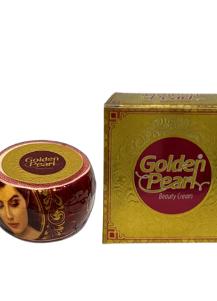 Golden Pearl Beauty Cream Facial 30g jar and box packaging, perfect for daily skincare use.