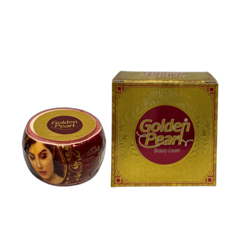 Golden Pearl Beauty Cream Facial 30g jar and box packaging, perfect for daily skincare use.