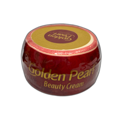 Golden Pearl Beauty Cream Facial 30g jar packaging for skincare and beauty routine.