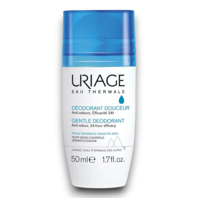 Uriage Gentle Roll-On Deodorant for Sensitive Skin | Rafoof 