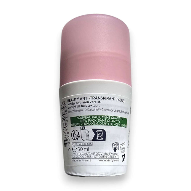 vichy beauty anti transpirant roll on 48h 50ml | Rafoof