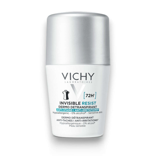 VICHY Invisible Resist 72H Dermo Deodorant 50ml | Rafoof
