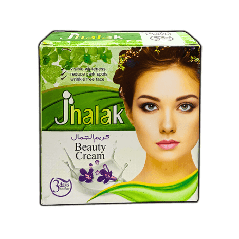 Jhalak Beauty Cream Face Formula 30g jar for hydration and skin texture management.