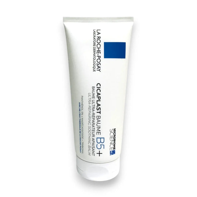 La Roche Posay Cicaplast Baume B5 Plus Cream 100ml tube for soothing and restoring dry skin.