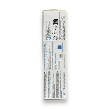 La Roche Posay Cicaplast Baume B5 Soothing Balm 40ml packaging ingredients and usage instructions.