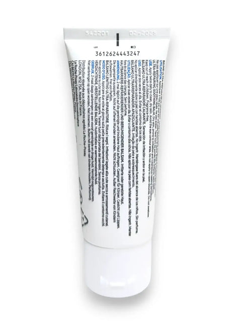 La Roche Posay Cicaplast Baume B5 Soothing Balm 40ml tube with ingredient list on the back.